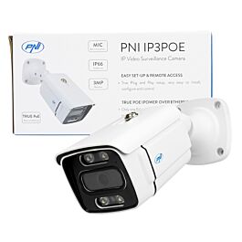 PNI IP3POE Videobewakingscamera Met IP 3MP Outdoor IP66 Ingebouwde