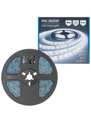 LED-strip PNI 2835W, koel wit