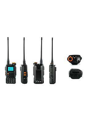 Draagbaar VHF/UHF Baofeng-radiostation