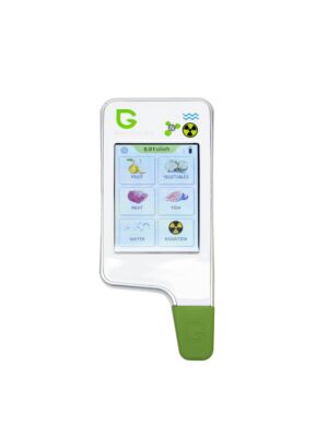 Greentest ECO 6 digitale tester voor het bepalen van de concentratie nitraten in fruit, groenten en vlees, de meting straalt