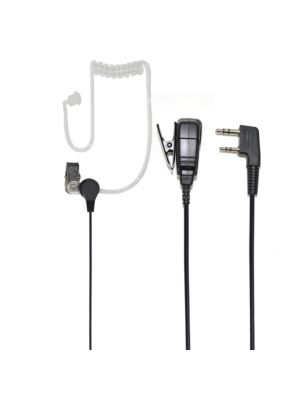 2-pins PNI HS91 microfoon-headset compatibel met HP8001L PNI-station en Kenwood-radiostations