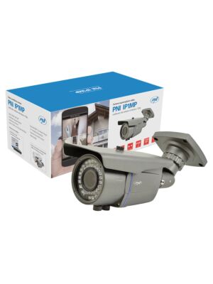 PNI IP1MP 720p videobewakingscamera met 2,8 - 12 mm varifocale IP buiten