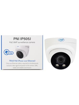 Videobewakingscamera PNI IP505J POE, 5MP