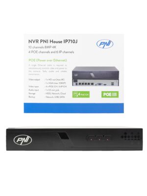 NVR POE PNI Huis IP710J, 10 kanalen