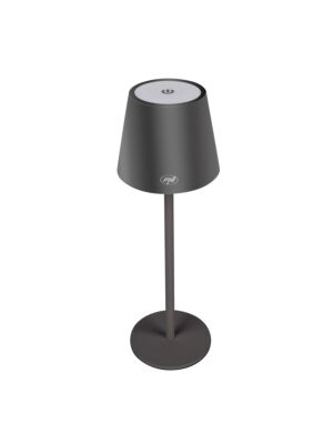 Tafellamp PNI LTB04 2,5W, met batterij, opladen via USB, kleur zwart