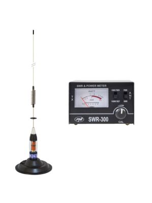 PNI ML70 CB-antennepakket, lengte 70 cm met meegeleverde magneet + PNI SWR-300 reflectometer