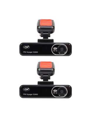 Pakket van 2 stuks PNI Voyager S2600 WiFi DVR autocamera