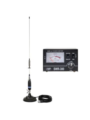 CB-antenne PNI S75 met magneet en reflectometer voor SWR-meting