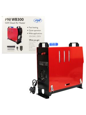 Verwarmingssysteem stationaire auto PNI WB300 Diesel 5kW 12V/24V, 230V, 10 sirocou-vermogensniveaus