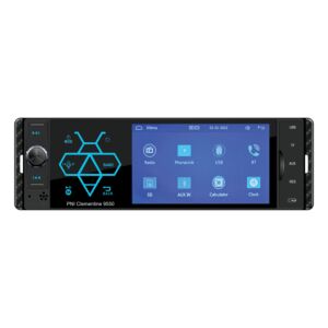 Auto-mp5-speler PNI Clementine 9550 1DIN-display 4 inch 50Wx4, Bluetooth, FM-radio, Carplay