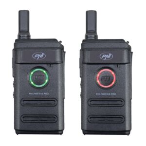 Kit van 2 draagbare radiostations PNI PMR R10 PRO, 446MHz, 0,5W, 16 programmeerbare kanalen, 16 PMR en 50 CTCSS en 104 DCS-tonen