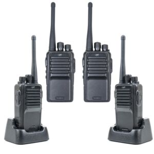 Kit van 4 draagbare radiostations PNI PMR R15 0,5W, 16 programmeerbare kanalen, 16 PMR en tonen 50 CTCSS en 104 DCS, ASQ, TOT, m