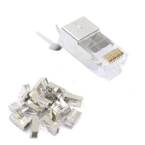 PNI RJ45-aansluiting voor Cat7 S / FTP-kabelset met 10