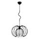 Hanglamp ADVITI BOLA 1P AD-LD-6221BE27, E27, maximaal 60W, zwart