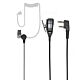 2-pins PNI HS91 microfoon-headset compatibel met HP8001L PNI-station en Kenwood-radiostations