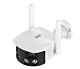 Videobewakingscamera PNI IP591S, draadloos, met IP, dubbele lens, 2 x 2 MP, 180 graden, micro SD-kaartsleuf