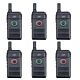 Kit van 6 draagbare radiostations PNI PMR R10 PRO, 446MHz, 0,5W, 16 programmeerbare kanalen, 16 PMR en 50 CTCSS en 104 DCS-tonen