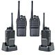 Kit van 4 draagbare radiostations PNI PMR R15 0,5W, 16 programmeerbare kanalen, 16 PMR en tonen 50 CTCSS en 104 DCS, ASQ, TOT, m