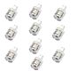 Set met 10 stuks PNI PL259 female naar SMA male plug